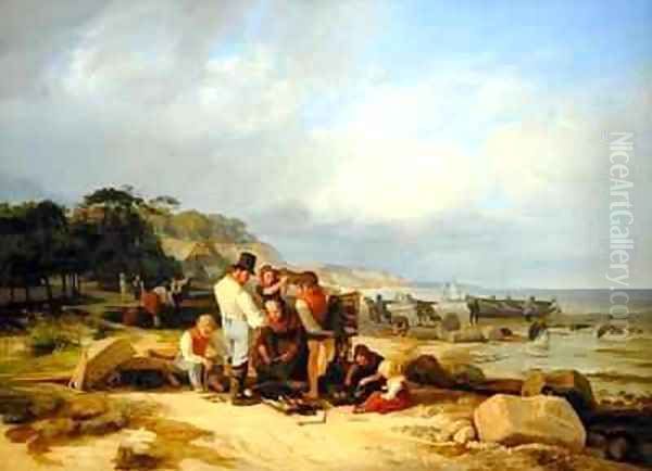 Fishermen in Probstei - view 1