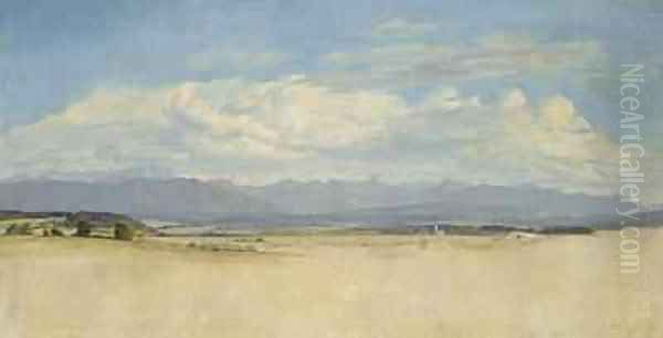 Sunny Mountainous Panorama - view 1