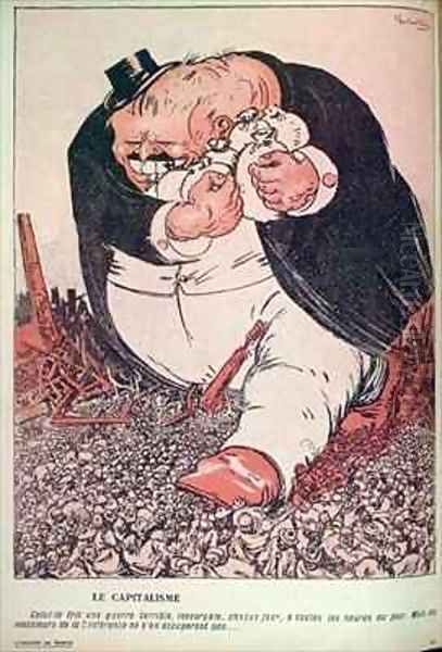 Capitalism from LAssiette Au Beurre magazine - view 1