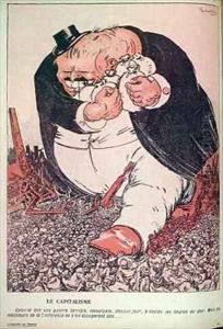 Capitalism from LAssiette Au Beurre magazine by Gabriele (Rata Langa) Galantara