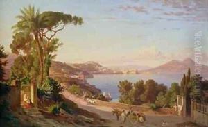 View of Naples 2 by Carl Wilhelm Goetzloff