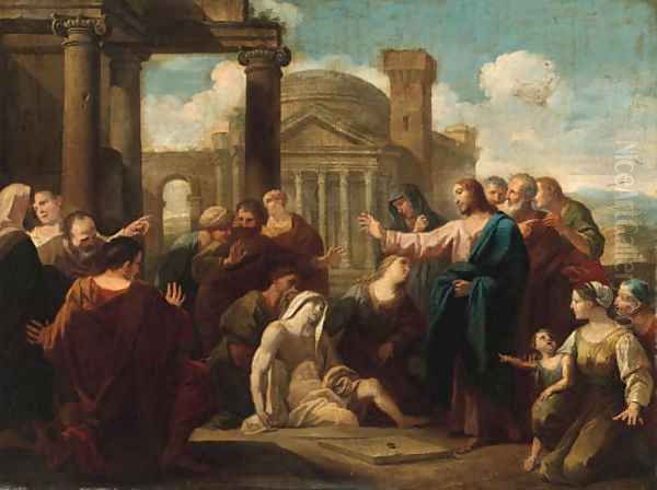 The Raising of Lazarus - view 1