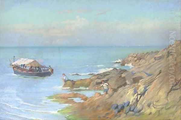 Fishing on the Italian coast - view 1