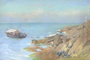 Fishing on the Italian coast by Edoardo Gioja