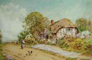 A Devonshire Cottage by J.A. Lynas Gray