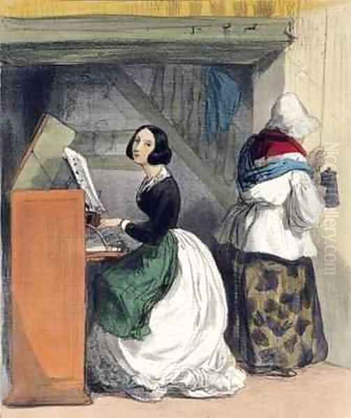A Music School Pupil from Les Femmes de Paris - view 1
