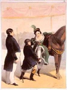 The Circus Performer by Alfred Andre Geniole