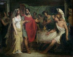 The Wedding of Alexander the Great 356-323 BC and Roxana by Baron Pierre-Narcisse Guerin