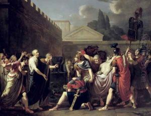 The Death of Brutus by Baron Pierre-Narcisse Guerin