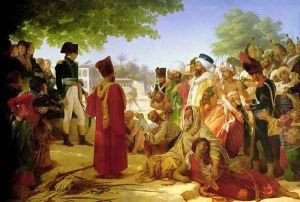 Napoleon Bonaparte 1769-1821 Pardoning the Rebels at Cairo thumbnail