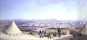 The Artillery and Cavalry Camp at San Antonio Malta by G. Gianni