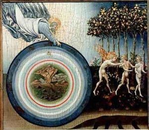 Expulsion from Paradise by Paolo di Grazia Giovanni di