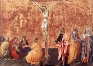 The Crucifixion of Christ by Paolo di Grazia Giovanni di