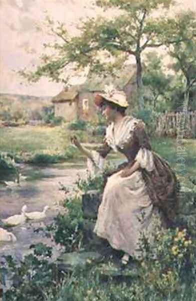 Feeding the Ducks - view 1