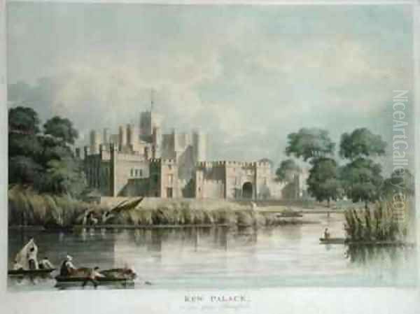 Kew Palace as seen from Brentford - view 1