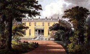 Nutwell Court from Ackermanns Repository of Arts by John Gendall