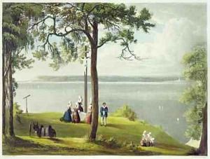 Mouth of the Seine from Views on the Seine by John Gendall