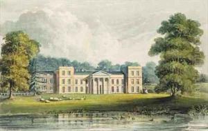 The Vine from the lake from Ackermanns Repository of Arts by John Gendall