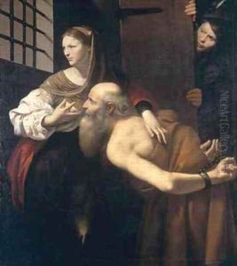 Roman Charity by Giovanni Antonio (Lo Spadarino) Galli