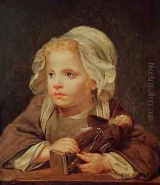 Girl with a Doll - view 1