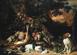 Rewards of the Hunt by Adriaen de Gryef