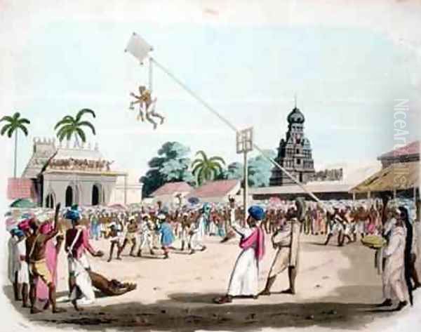 A Barbarous Ceremony from Oriental Drawings - view 1