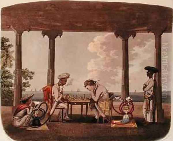 The Chess Match - view 1