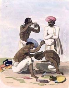 Barbers by Gold, Charles Emilius