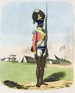 A Naigue of the Bombay Battalion by Gold, Charles Emilius