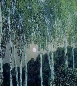 Birch Trees by Aleksandr Jakovlevic Golovin