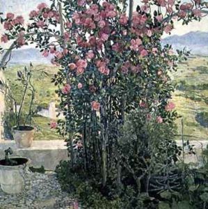 Valley in Umbria by Aleksandr Jakovlevic Golovin