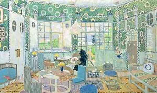 Set design for Ibsens stage play Little Eyolf - view 1