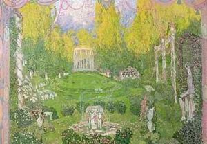 Stage design for opera Orpheo ed Euridice by Christoph Gluck 1714-87 by Aleksandr Jakovlevic Golovin