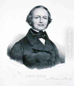 Henri Herz 1803-88 2 by Henri Grevedon