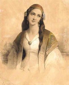 A young Greek beauty