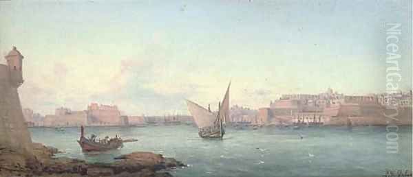 A panoramic view of Grand Harbour, Valetta - view 1