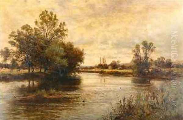 Penton Hook on the Thames - view 1