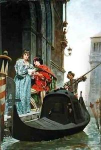 Evening in Venice 2 by Jules Arsene Garnier