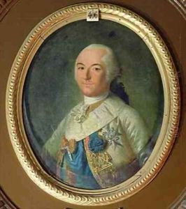 Portrait of Louis Philippe Joseph dOrleans 1747-93 Duke of Chartres in the Costume of the Grand Master of the Freemasons