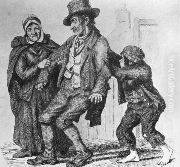 Drunken Man c. 1835 - view 1