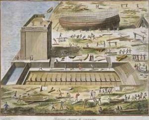 Naval dockyard