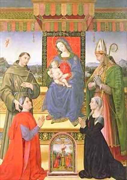 Madonna and Child with Saints - view 1