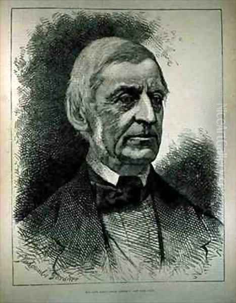 The Late Ralph Waldo Emerson 1803-82 - view 1