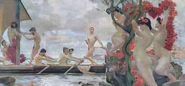 Ulysses and the Sirens - view 1