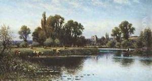 Medmenham Abbey by Alfred Augustus I Glendenning
