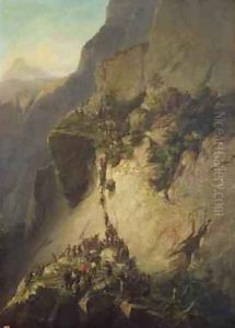 The Taking of Fort Fautuhua Tahiti by Charles Giraud