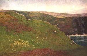 View on the Coast of Cornwall by Frank Goodwin