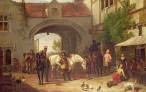 Inn Scene by Henry Graves