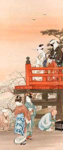 Cherry blossom Viewing at Kiyomizu Hall in Ueno