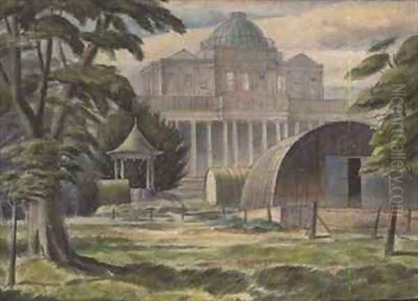 Nissen Huts Outside the Pittville Pump Room Cheltenham - view 1